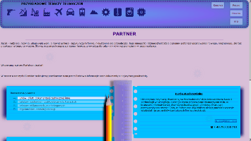 a screenshot of an old Blue Notes website skin